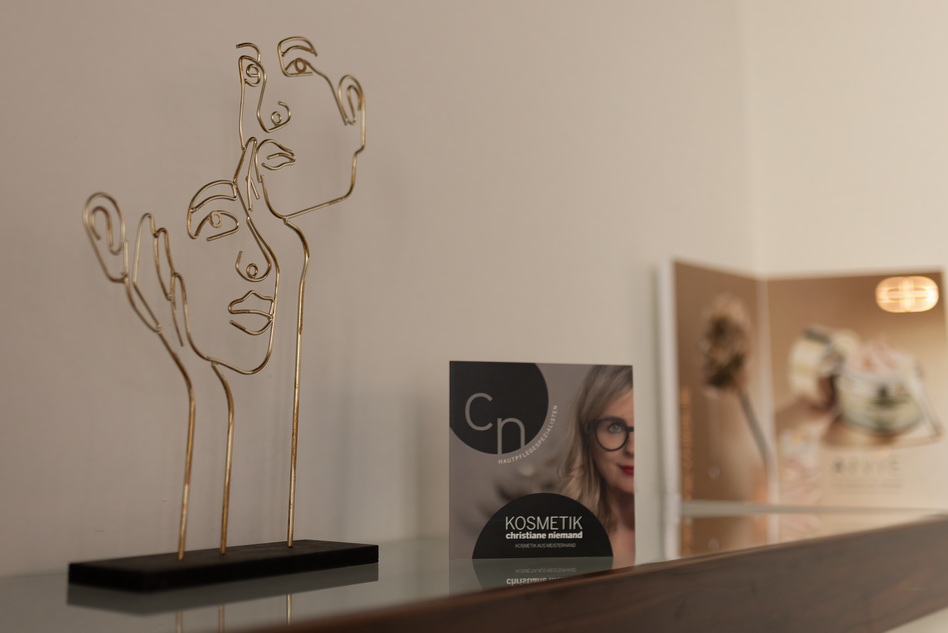 Detail im Studio von Kosmetik Christiane Niemand